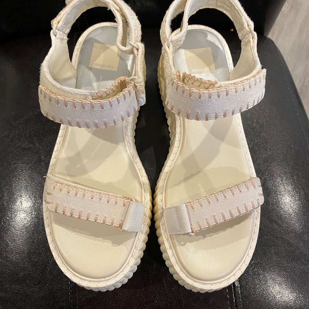 Beige Strappy Sandals